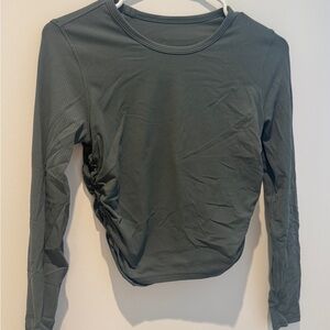 lululemon athletica Long Sleeve Top - Dark Green